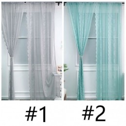 Transparente Fenstervorhänge, Elegante Voile-Vorhänge Für Das Wohnzimmer