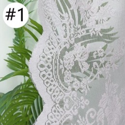 Transparente Fenstervorhänge, Elegante Voile-Vorhänge Für Das Wohnzimmer