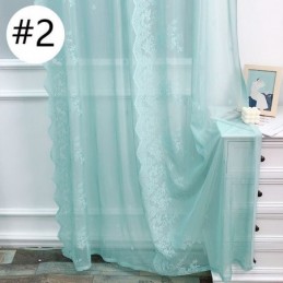 Transparente Fenstervorhänge, Elegante Voile-Vorhänge Für Das Wohnzimmer