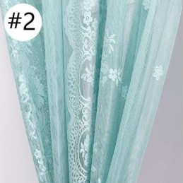 Transparente Fenstervorhänge, Elegante Voile-Vorhänge Für Das Wohnzimmer