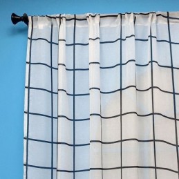 Gittermuster Voile Vorhang Maßgeschneiderte Vorhang Gardinen Für Wohnzimmer Schlafzimmer