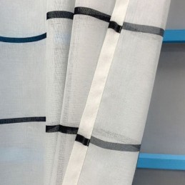 Gittermuster Voile Vorhang Maßgeschneiderte Vorhang Gardinen Für Wohnzimmer Schlafzimmer