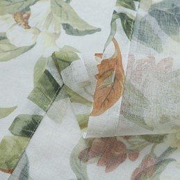 Durchscheinende Tüllvorhänge Bedruckter Voile Sheer Für Wohnzimmer