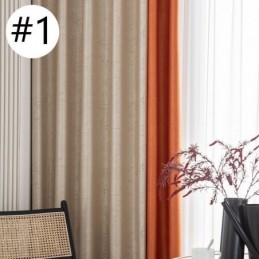 Geometrische Jacquard-Vorhänge Blackout Für Wohnzimmer