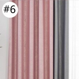Geometrische Jacquard-Vorhänge Blackout Für Wohnzimmer