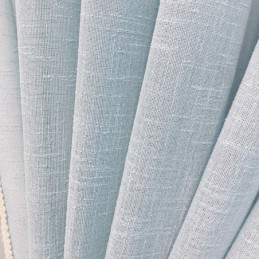 Einfarbige Tüllvorhänge Moderner Transparenter Voile-Vorhang Maßgefertigter Vorhang Wohnzimmer