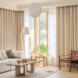 Verdunkelungsvorhänge Mit Wellenlinienmuster Für Wohnzimmer Und Schlafzimmer