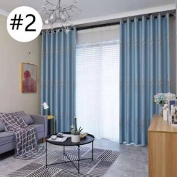Baum Jacquard Vorhänge Moderne Licht Luxus Nordic Für Wohnzimmer Esszimmer