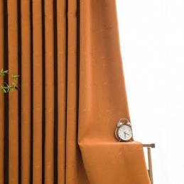 Verdunkelungsvorhang Nach Maß, Bestickte Vorhänge, Wärmeisoliert, Für Wohnzimmer