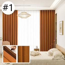 Verdunkelungsvorhang Nach Maß, Bestickte Vorhänge, Wärmeisoliert, Für Wohnzimmer