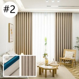 Verdunkelungsvorhang Nach Maß, Bestickte Vorhänge, Wärmeisoliert, Für Wohnzimmer