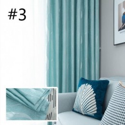 Gewellte Jacquard-Vorhänge, Fenstervorhang, Maßgefertigter Vorhang Für Wohnzimmer