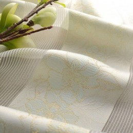 Moderner Floraler Tüllvorhang Nach Maß, Vorhang, Durchsichtig, Für Wohnzimmer Und Schlafzimmer