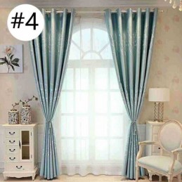Dot Jacquard Vorhänge Moderne Blackout Für Wohnzimmer Schlafzimmer