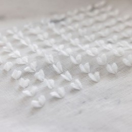 Nordischer Transparenter Vorhang, Maßgefertigt, Vorhang, Geprägter Tüll, Wohnzimmer, Schlafzimmer