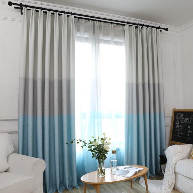 Vorhang Nach Maß Vorhang Nordic Stripe Fenster