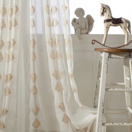 Moderner Tüllvorhang, Maßgefertigt, Zarter, Durchscheinender Fenstervorhang Für Wohnzimmer Und Schlafzimmer