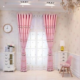 Moderne Gardine Nach Maß Gardinenstickerei Lovely Hello Kitty