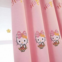 Moderne Gardine Nach Maß Gardinenstickerei Lovely Hello Kitty