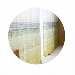 Nordischer Stil, Transparenter Vorhang, Maßgefertigt, Bedruckter Voile, Für Wohnzimmer Und Schlafzimmer