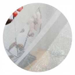 Eleganter Transparenter Vorhang Nach Maß, Einfarbig, Tüll, Für Wohnzimmer Und Schlafzimmer