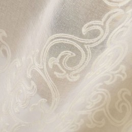 Bestickter Vorhang Nach Maß, Weiß, Dekor, Fensterbehandlung, Wohnzimmer, Schlafzimmer