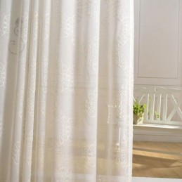 Nordischer Voile-Vorhang,...