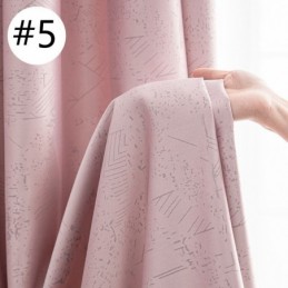 Geometrische Jacquard-Vorhänge Blackout Für Wohnzimmer