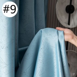 Geometrische Jacquard-Vorhänge Blackout Für Wohnzimmer