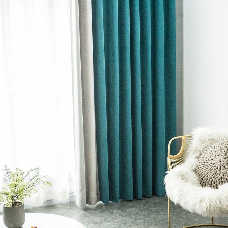 Moderne Blackout Vorhänge Nordic Splice Fenster Vorhänge Für Schlafzimmer