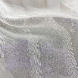 Atmungsaktiver Transparenter Vorhang, Maßgefertigt, Dekorativer Weißer Tüll-Voile Für Wohnzimmer