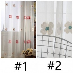 Mehr Sheer Stickerei Vorhang Maßgefertigt Vorhang Dekorative Floral Wohnzimmer Schlafzimmer