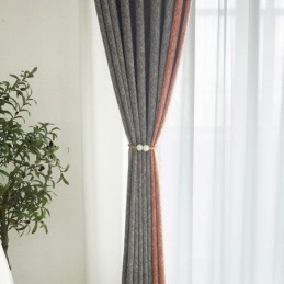 Nordic Patchwork Vorhänge Blackout Für Wohnzimmer Schlafzimmer