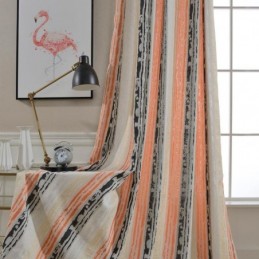 Modern Max Verdunkelungsvorhang, Maßgefertigt, Vorhang, Abstrakt, Präzisions-Jacquard, Für Schlafzimmer
