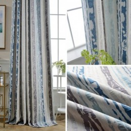 Modern Max Verdunkelungsvorhang, Maßgefertigt, Vorhang, Abstrakt, Präzisions-Jacquard, Für Schlafzimmer