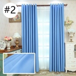Moderne Plain Farbe Blackout Vorhänge Premium Custom Wohnzimmer Esszimmer