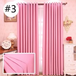Moderne Plain Farbe Blackout Vorhänge Premium Custom Wohnzimmer Esszimmer