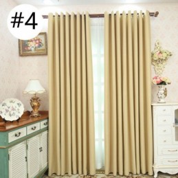 Moderne Plain Farbe Blackout Vorhänge Premium Custom Wohnzimmer Esszimmer