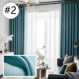 Moderner Verdunkelungsvorhang Maßgefertigter Vorhang Einfarbig Leinen Für Wohnzimmer Schlafzimmer