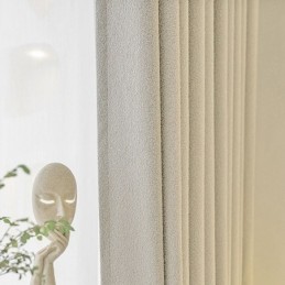 Einfarbige Vorhänge Elegante Fenstervorhänge Für Schlafzimmer Wohnzimmer