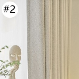 Einfarbige Vorhänge Elegante Fenstervorhänge Für Schlafzimmer Wohnzimmer