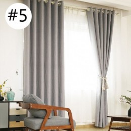 Moderner Verdunkelungsvorhang, Maßgefertigt, Einfarbig, Für Wohnzimmer Und Schlafzimmer