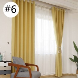 Moderner Verdunkelungsvorhang, Maßgefertigt, Einfarbig, Für Wohnzimmer Und Schlafzimmer