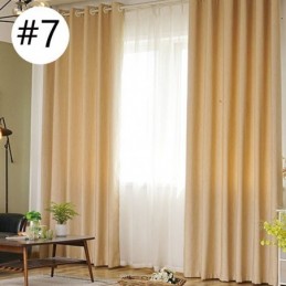 Moderner Verdunkelungsvorhang, Maßgefertigt, Einfarbig, Für Wohnzimmer Und Schlafzimmer