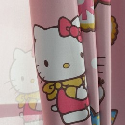 Verdunkelungsvorhänge Für Kinder Mit Katzen-Aufdruck, Hübscher Fenstervorhang Für Mädchenschlafzimmer, Maßgefertigter Vorhang