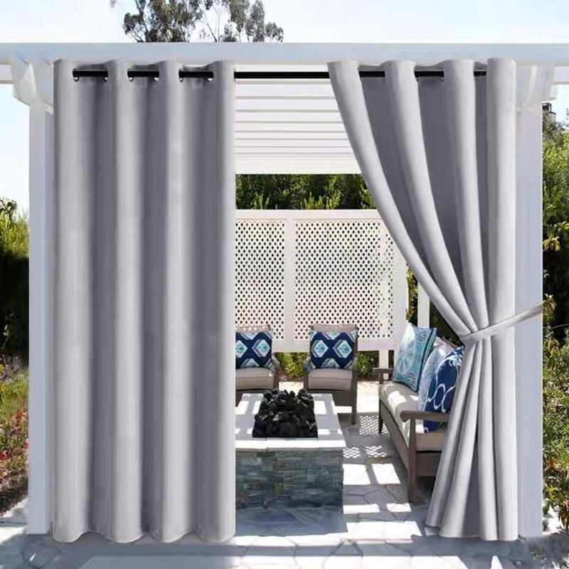 Terrassenvorhang Für Den Außenbereich, Maßgefertigt, Verdunkelungsvorhang, Wasserdicht, Für Veranda, Sichtschutz