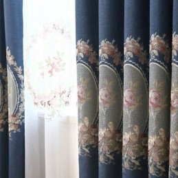Verdunkelungsvorhang Nach Maß, Vorhang Europa-Stil