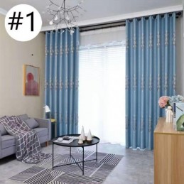 Europäischer Jacquard-Vorhang Nach Maß, Moderner, Individueller Verdunkelungsvorhang Für Wohnzimmer