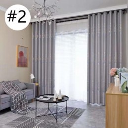 Europäischer Jacquard-Vorhang Nach Maß, Moderner, Individueller Verdunkelungsvorhang Für Wohnzimmer