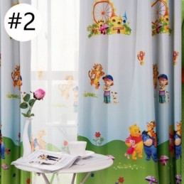 Cartoon Verdunkelungsvorhang Maßgefertigter Vorhang Winnie The Pooh Druck Vorhänge Für Kinderzimmer